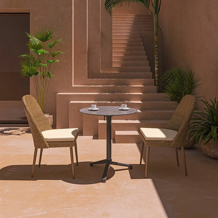 Bohemian Rattan Dining Chair