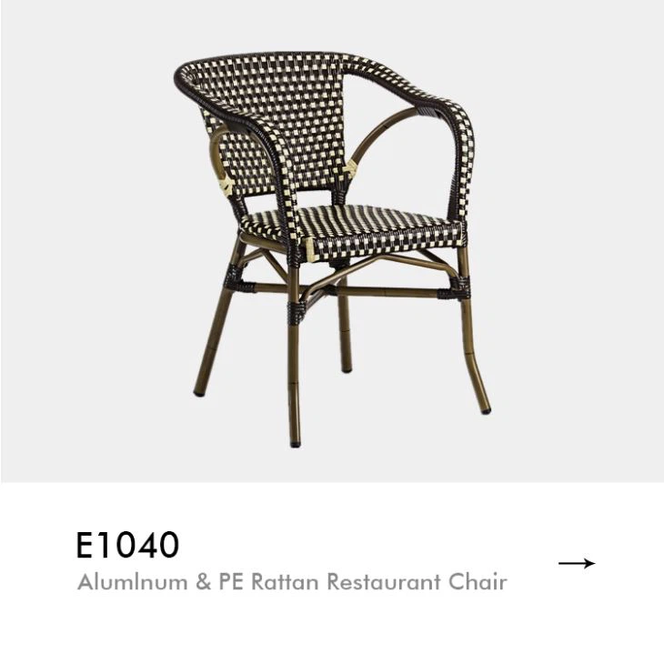 כסאות ביסטרו ריהוט פינת אוכל בחוץ