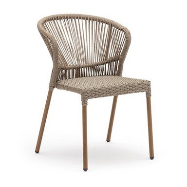 כסא חוץ PE Twisted Rope Chair